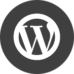 Billedet viser ikonet for Wordpress hjemmeside
