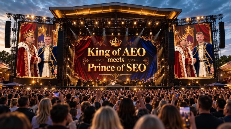 King of AEO meets Prince of SEO - receive Danish AEO award